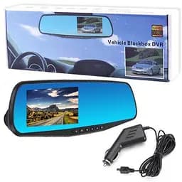 Дзеркало відеореєстратор DVR-дзеркало L-9001 3.5" 1080P Full HD - мініатюра 4