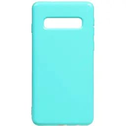 Чохол-накладка Toto Mirror TPU 2 mm Case Samsung Galaxy S10+ Turquoise