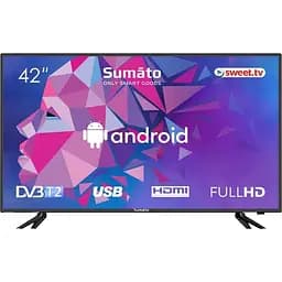 Телевизор Sumato 42FTS03 (Smart-TV, T2)