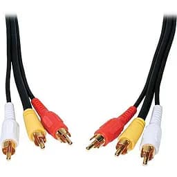 Кабель Atcom Audio-Video 3RCA3RCA 7.5 м пакет - мініатюра 3