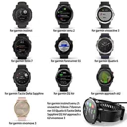 Зарядний пристрій Tamister для смартгодинника Garmin Fenix 5/5S/5X/5X Plus/6/6S/6X Pro/7/7S/7X (USB-прямий вхід) - мініатюра 8