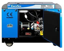 Генератор дизельний EnerSol 12/13 кВт (SKDS-13EBA) - мініатюра 2