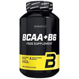 Амінокислота BiotechUSA BCAA + B6 200 таблеток