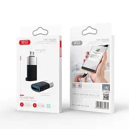 Конектор XO NB149-G USB 2.0 to Micro Чорний - мініатюра 4