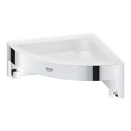 Полиця для душу Grohe QuickFix Start Cube кутова з тримачем 41106000, Хром - мініатюра 2