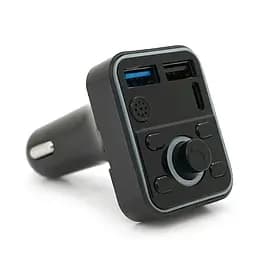 Автомобільний FM трансмітер модулятор Bluetooth Voltronic FMD1 3.1 A, USB, TF - мініатюра 4