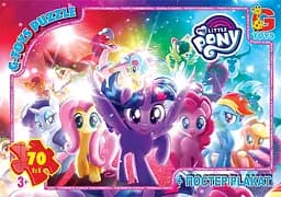 Пазлы G-Toys My Little Pony, 70 элементов, MLP030
