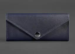 Женский кожаный кошелек Керри 1.0 темно-синий