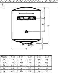 Водонагрівач ARTEL ART-WH-1.5-50 STEEL - мініатюра 8