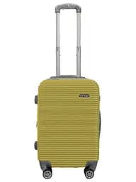 Валіза маленька Carbon 0508 ABS-пластик S Оливкова