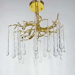 Завораживающая люстра с двумя вариантами подвесов Line.F Диаметр 60см