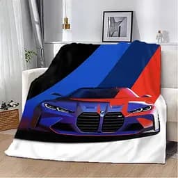 Плед 3D Престижний BMW 2601_B 12439 135х160 см