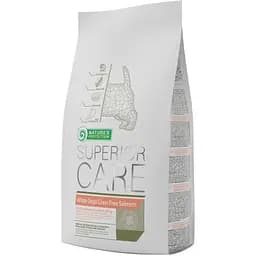 Сухий корм для собак малих порід з білою шерстю з лососем Nature's Protection Superior Care White 17 кг