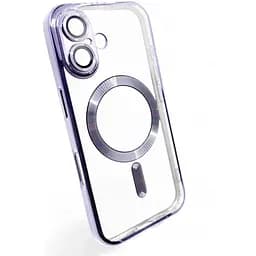Чохол-накладка BeCover TPU Chrome Case (MagSafe) для Apple iPhone 16 Purple (712074) - мініатюра 2