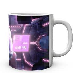 Кухоль GeekLand Darling in the Franxx Коханий у Франксі girl DF.02.03 330 мл білий - мініатюра 2
