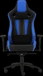 Геймерське крісло GT Racer чорне із синім (X-0715 Black/Blue) - мініатюра 2