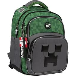 Полукаркасный рюкзак Yes Minecraft  цвет зеленый YES ЦБ-00254100