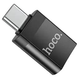 Перехідник Hoco UA17 Type-C Male to USB Female USB3.0 Чорний - мініатюра 4