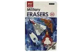 Ластики у наборі Літаки, 12 шт.