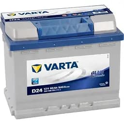 Акумулятор автомобільний Varta 60Ач Blue Dynamic D24 (560408054)