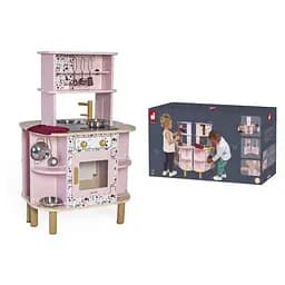 Janod Игровой набор Кухня розовая двусторонняя