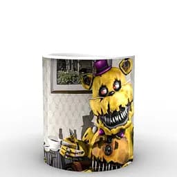 Кухоль GeekLand Five Nights At Freddys П'ять ночей з Фредді постер FN.02.019 330 мл білий