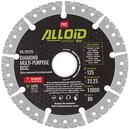 Диск алмазний Alloid Building Tools багатоцільовий 125 мм (DS-20125)