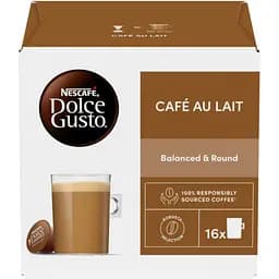 Уцінка. Кава в капсулах Nescafe Dolce Gusto Cafe Au Lait 16 шт. 160 г