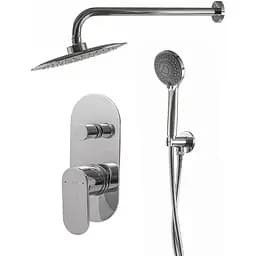 Душова система прихованого монтажу Topaz Barts TBG 07205-G-H36, Хром