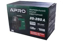Інверторний зварювальний апарат Apro MMA-280 - мініатюра 5