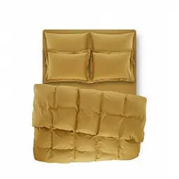 Комплект постельного белья Penelope Catherine moss green, хлопок, евро (200х160+35см), желтый (svt-2000022292160)