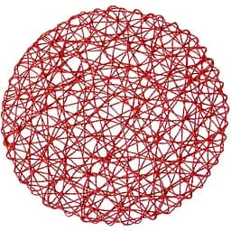 Підставка під гаряче GGP Ara кругла 38 см червона (30346213/1)