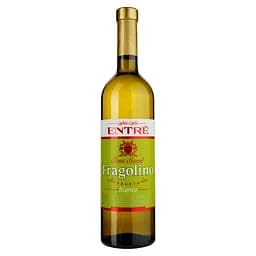 Уцінка. Вино Entre Fragolino Bianco біле напівсолодке 7% 0.75 л 