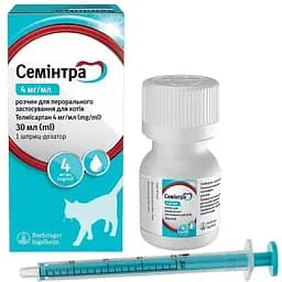 Суспензія Семінтра для котів та кішок для нирок 30 мл (185171)