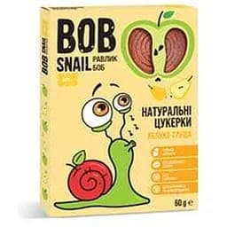 Bob Snail цукерки яблучно-грушеві 60г 0187 П (4820162520187)