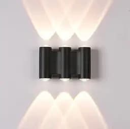 Підсвітка Brille фасадна LED 6W IP54 Black (AL-619/6) - мініатюра 2