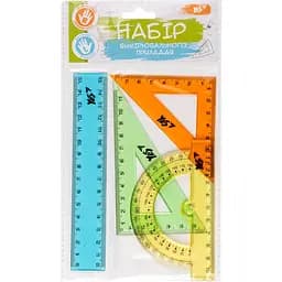Набор линеек Yes 4 предмета в ассортименте (370264)