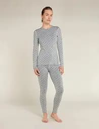 Термоштани Icebreaker W Mer 260 Vertex Leggings On-Piste Snow White XS (1052-IB0 A57 4G598 XS) - мініатюра 4