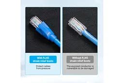 Ковпачки ізолюючі Vention RJ-45 100шт Orange (IODO0-100) - мініатюра 6