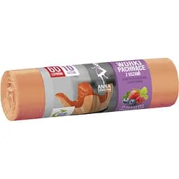 Пакеты для мусора Anna Zaradna, с ушками, с ароматом лесных ягод, 60 л, 10 шт.