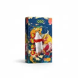 Презервативи стимулюючий з вусиками OLO Taotie (Таотє) з силіконовою змазкою 18 см 2 шт. - мініатюра 2