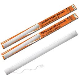 Набір: Світильник світлодіодний лінійний Євросвітло EV-LS-36, 36 Вт 6400К IP20 з кабелем 1.5 м і вилкою 2 шт. (000059648)