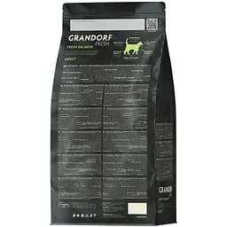 Сухий беззерновий корм для дорослих котів Grandorf Fresh Salmon & Sweet Potato Adult Cat лосось з бататом 2 кг - мініатюра 2