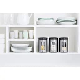 Набір ємностей Brabantia Window Canister для зберігання продуктів, 3 шт., сріблястий (335341) - мініатюра 2