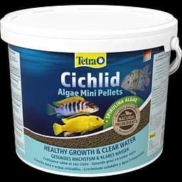 Сухий корм для акваріумних риб Tetra в гранулах Cichlid Algae Mini 10 л для всіх цихлід