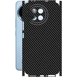 Захисна плівка StatusSKIN для Xiaomi 14 Civi Корпус Вініл Карбон чорний