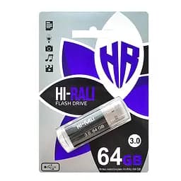 Флеш-накопичувач USB3.0 64GB Hi-Rali Corsair Series Black (HI-64GB3CORBK) - мініатюра 2