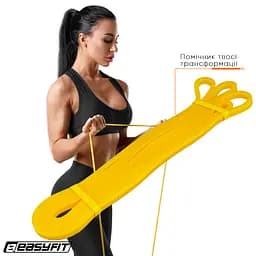 Гумова петля EasyFit 1-6 кг жовта - мініатюра 2