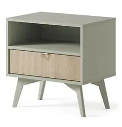Тумба приліжкова Perfect Home Форест / Forest S54 з 1 шухлядою Евкаліпт/ялиця сканді (PFH-091473) - мініатюра 5