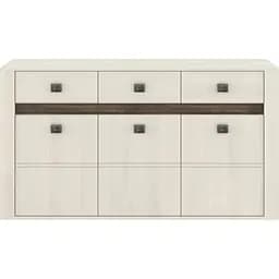 Комод в спальню Gerbor Селена KOM3D3S Ясень снежный (GRB-1156)